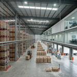 Firefly_GeminiFlash_reimagine the interiors of this warehouse another angle with no text on it its a stuc 833501